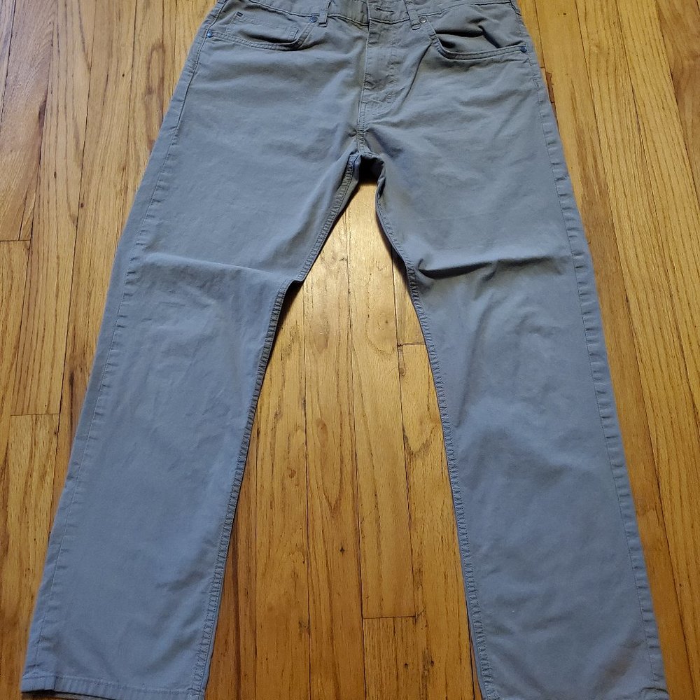 Grey Patagonia pants, 5 pocket, 34*30